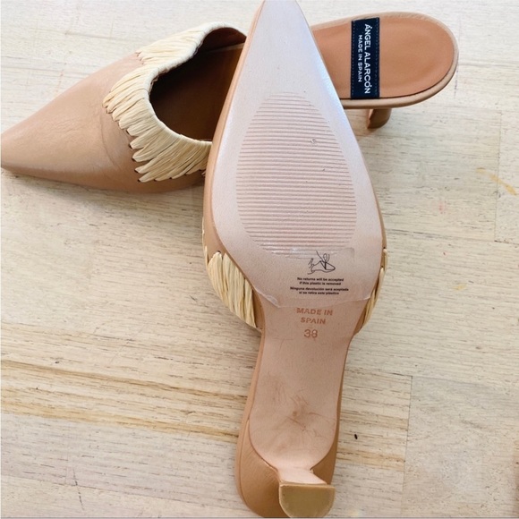 Anthropologie Angel Alarcon heeled mule NWT - Picture 7 of 8